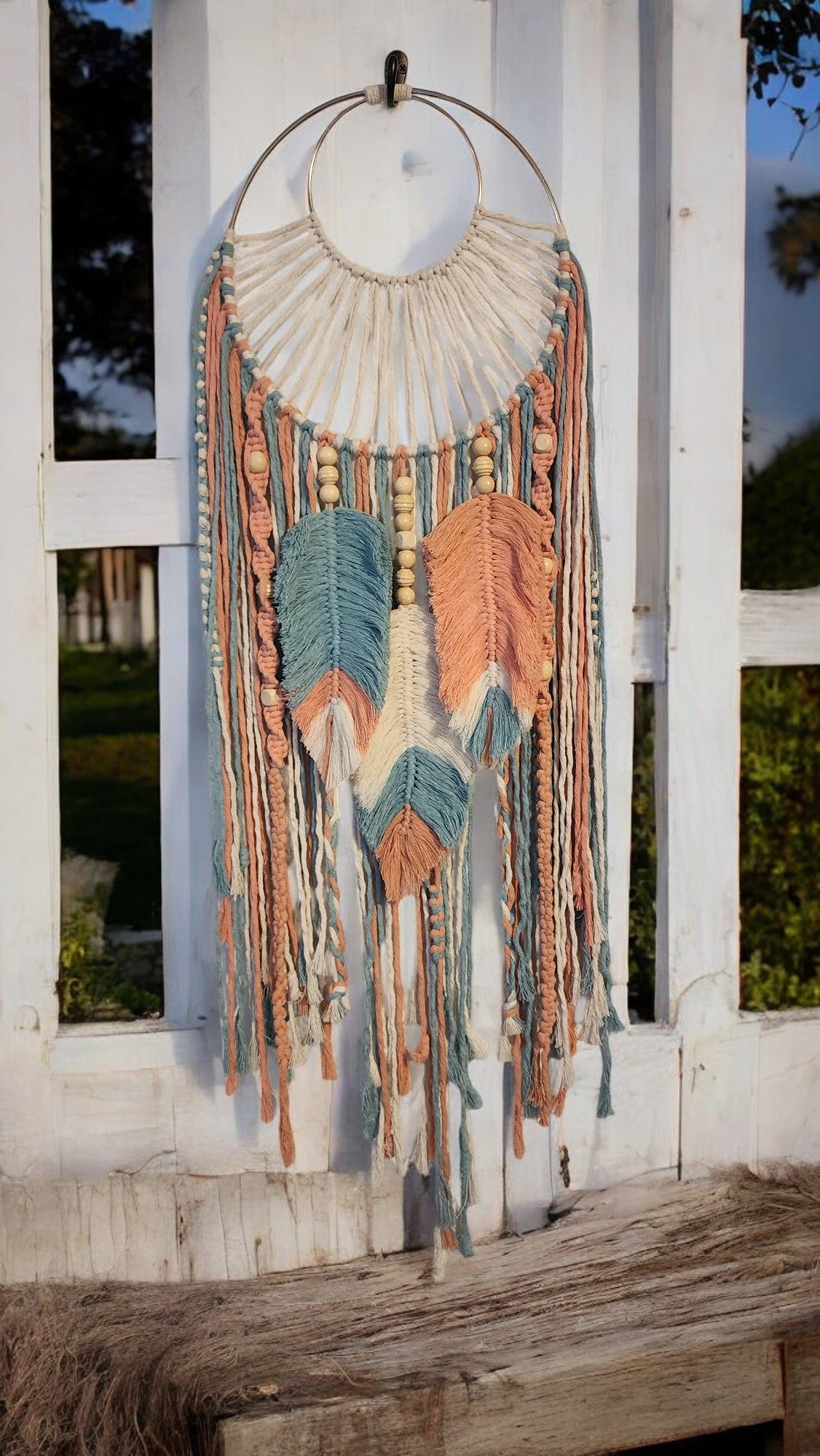 Dreamcatcher Macrame' Wall Hanging