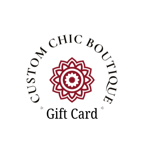 Custom Chic Boutique Gift Card