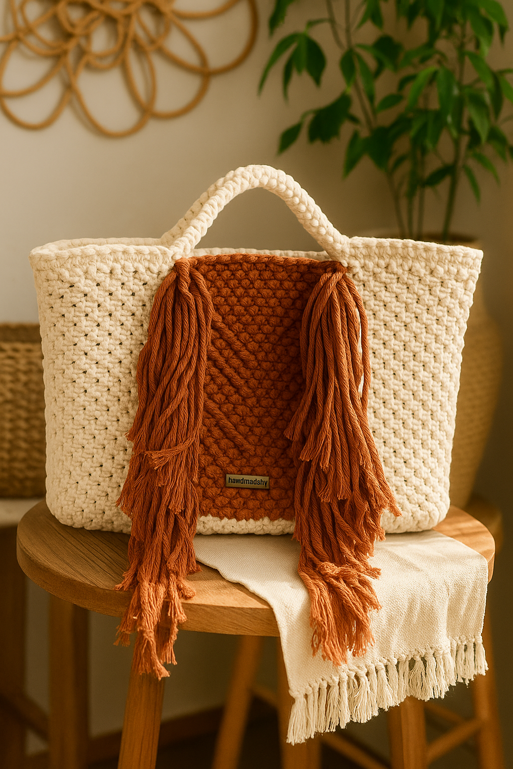 Large Macrame Bag