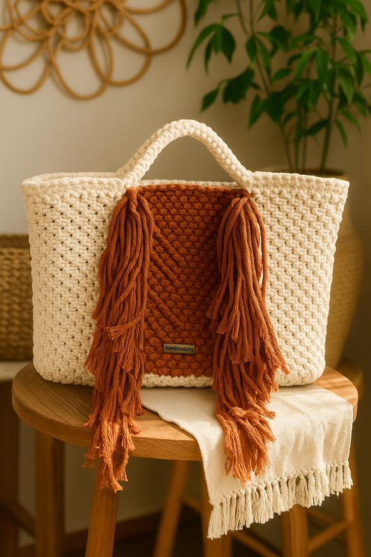 Large Macrame Bag